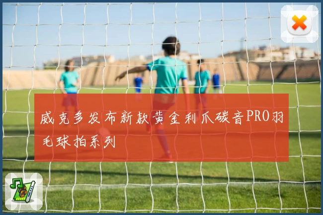 威克多发布新款黄金利爪碳音PRO羽毛球拍系列